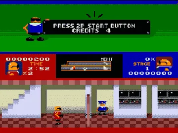 Bonanza Bros screen shot game playing